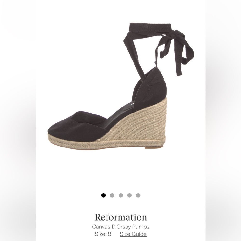 Reformation Canvas D’Orsay Pumps
